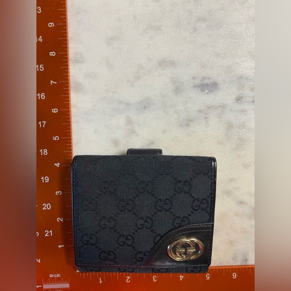 Gucci Black Canvas Wallet - Picture 10 of 10